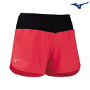 ■送料無料■◆MIZUNO◆ミズノ J2MB8710-61 ランニングマルチポケットパンツ[ウィメンズ][61:ローズレッド]レディース/ハーフパンツ/ハーパン/半ズボン/パンツ/軽量/ポケット/トレーニング/ランニング【RCP】