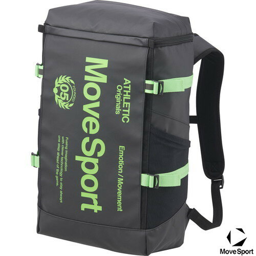 ■送料無料■【MoveSport】ムーブスポーツ ST5SBP30U-BKGR スクエアバッグ30[ブラック×ネオングリーン][..
