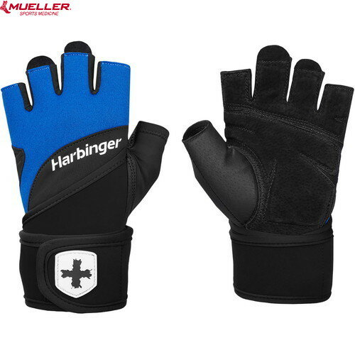 ■送料無料■【Mueller】ミューラー 22296 トレーニングリストラップグローブ2.0 M[ブルー][手袋/トレーニンググローブ/スポーツ手袋/フィットネス/運動]【RCP】