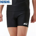 ■送料無料■【NISHI】ニシ・スポーツ 2811A394 WGレーシングクオータータイツ【ブラック】[タイツ/スパッツ/クォーター/陸上競技/トラック競技/練...