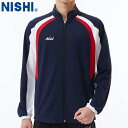 ■送料無料■【NISHI】ニシ・スポーツ 2811A423 スーパーライトトレーニングジャケット【ネイビーXホワイト】[トレーニングジャケット/陸上競技/トラッ...