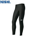 ■送料無料■【NISHI】ニシ・スポーツ 2811A429 ロングタイツ【ブラック】[ロングタイツ/ロングスパッツ/陸上競技/トラック競技/部活/練習/トレーニ...