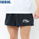 ■送料無料■【NISHI】ニシ・スポーツ 2811A576 スプリントトランクス【Pブラック】[ショートパンツ/短パン/陸上競技/トラック競技/部活/練習/トレ...