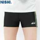 ■送料無料■【NISHI】ニシ・スポーツ 2811A579 T&Fプラクティスショートタイツ【Pブラック×Pライトグリーン】[タイツ/スパッツ/陸上競技/トラッ...