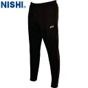 ■送料無料■【NISHI】ニシ・スポーツ N70-25P ライトトレーニングパンツ【ブラックXレッド】[トレーニングパンツ/長ズボン/ずぼん/陸上競技/トラック...