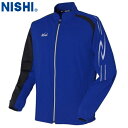 ■送料無料■【NISHI】ニシ・スポーツ N71-001J スーパーライトトレーニングジャケット【マリンブルーXブラック】[トレーニングジャケット/陸上競技/ト...