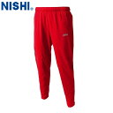 ■送料無料■【NISHI】ニシ・スポーツ N71-001P スーパーライトトレーニングパンツ【レッド】[トレーニングパンツ/長ズボン/ずぼん/陸上競技/トラック...