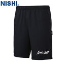 ■送料無料■【NISHI】ニシ・スポーツ N73-014P ハーフパンツ【ブラック】[ハーフパンツ/オフシーン対応パンツ/部活/練習/トレーニング/しなやかな風...