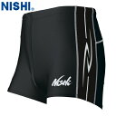 ■送料無料■【NISHI】ニシ・スポーツ N76-38 ショートタイツ【ブラックXブラック】[タイツ/スパッツ/陸上競技/トラック競技/部活/練習/トレーニング...