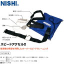 ■送料無料■【NISHI】ニシ・スポーツ NT1361B スピードアクセル2[オーバースピードトレーニング器具/動滑車トレーニングアイテム/加速トレーニング装置...