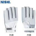 ■送料無料■【NISHI】ニシ・スポーツ NT5712C ハンマー手袋 ハードタイプ (左手用/右手用)[ハンマー投げ専用手袋/競技用投擲グローブ/滑り止め加工...