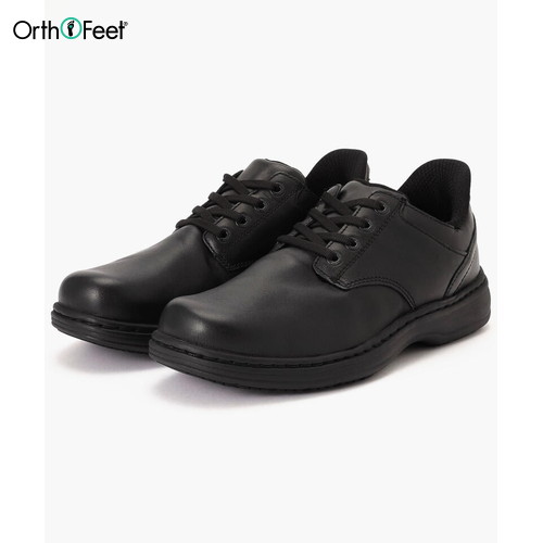■送料無料■【Orthofeet】オーソフィート OF22011M CLAUDE クロード[ブラック]MEDIUM(2E相当)[シューズ/ハンズフリー/くつ/靴/ビジネス/ひも付きシューズ/ビジネスシューズ/カジュアルシューズ/メンズ/男性/紳士靴]【RCP】