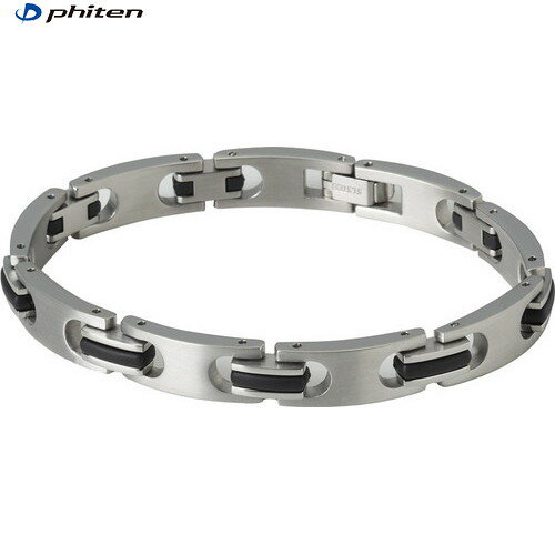 ■送料無料■【Phiten】ファイテン JX923004 ハードコートチタンブレス メタックス スリム 17cm[ブレスレット/アクセサリー/スポーツ/グッズ/...