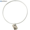 ■送料無料■【Phiten】ファイテン TG912152 RAKUWAネックレス EXTREME ドッグタグ ホワイト/ベージュ 45cm[ボディケア/グッズ/...