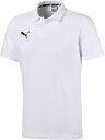 【PUMA】プーマ 656978-04 TEAMGOAL23 カジュアル ポロシャツ PUMA WH-PU 襟付き半袖シャツ/プラクティス/練習着/半袖ウエア/着替え/サッカー/フットサル/部活動/クラブ活動 年度:20Q1 【RCP】