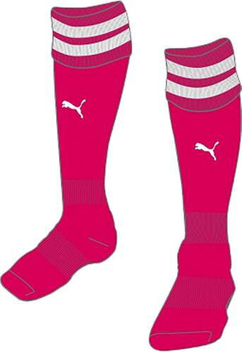 【PUMA】プーマ 729882-12ラインイリ ジュニア ストッキング[12RASPBERRY-][サッカー/フットサル/部活動/クラブ活動]【RCP】