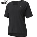 【PUMA】プーマ 521346-01 WOMENS STUDIO リラックス Tシャツ[プーマブラック][半袖Tシャツ/レディースサイズ/スポーツ/カジュアル/フィットネス/ジム/スポーツジム]【RCP】 その1