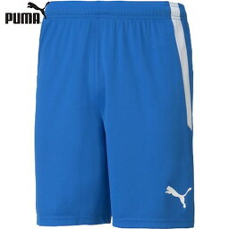 【PUMA】プーマ 705151-02 TEAMLIGA ゲームパンツ[エレクトリックブルー][ハーフパンツ/ズボン/パンツ/メンズサイズ/サッカー/フットサル/部活/クラブ/チーム]【RCP】