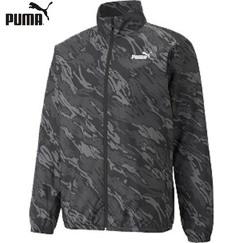 ■送料無料■【PUMA】プーマ 846314-01 ESS AOP ウィンドブレーカー[プーマブラック][ウィンドジャケット/上着/ジャケット/メンズサイズ/スポーツ/カジュアル/部活/クラブ/チーム]【RCP】