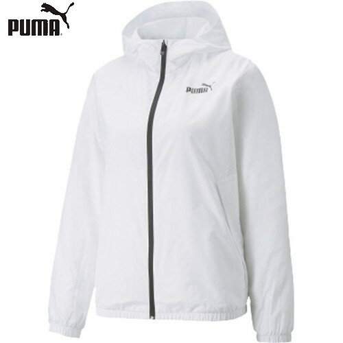 ■送料無料■【PUMA】プーマ 849419-02 ESS ソリッド ウィンドブレーカー[プーマホワイト][ウィンドジャケット/上着/ジャケット/レディースサイズ/スポーツ/カジュアル/部活/クラブ/チーム]【RCP】