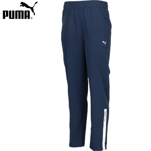 ■送料無料■【PUMA】プーマ 525221_14クロスウーブンパンツ[クラブ ネイビー][パンツ/トレーニング/スポーツ/ジム/フィットネス]【RCP】