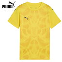 【PUMA】プーマ 706792 TEAMULTIMATE グラフィック ゲームシャツ 【FASTER_YEL】[メンズ/ゲームシャツ/グラフィック/サッカー/...