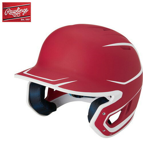 ■送料無料■▼Rawlings▼ローリングス MACH14JPNS(MACH14-JPNSB-RD/W) ソフトボール用 MACH(マッハ) 艶消し2トーン[レッド/ホワイト][ヘルメット/メット/ソフトボール用]【RCP】