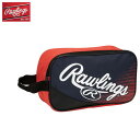 ▼Rawlings▼ローリングス ESC13F01(ESC13F01-RD/W) シューズバッグ[レッド/ホワイト][シューズバッグ/ベースボール/ソフトボール/野球/靴/くつ]【RCP】