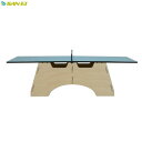 ★メーカー直送品★【三英】SAN-EI P-TABLE(キャンセル不可/※代金引換不可※事前銀行振込orカード決済のみ)10-960 【卓球台/おしゃれ/シンプ...