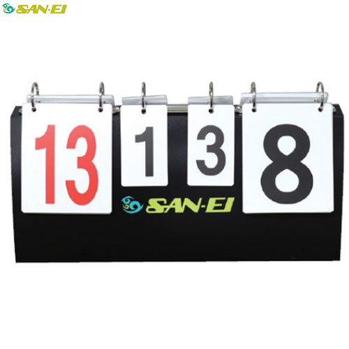★メーカー直送品★※受注生産[納期目安:約1ヶ月]キャンセル不可【三英】SAN-EI [抗菌]卓球得点板ミニ(キ..