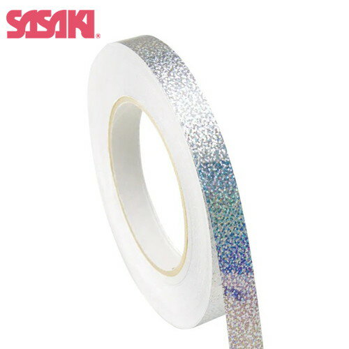 【SASAKI】ササキスポーツ HT1-SI ミラクルテープ[シルバー][新体操/フープ用デコレーションテープ/新体操手具用デコレーション]【RCP】