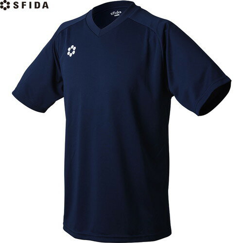 【sfida】スフィーダ SA24832JR-NVY BP TEAMシャツS/S[ネイビー][ジュニア/キッズ/子供/サッカー/フッ..