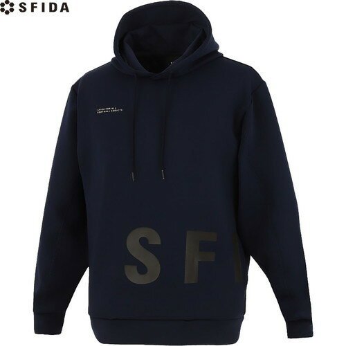 ■送料無料■【sfida】スフィーダ SA25102-NVY WARM PES スウェットフーディー[Navy][メンズ/サッカー/フットサル/パーカー/スウェット/フーディ/フード/トレーニングウェア/練習/運動/トップス/SA-25102]【RCP】