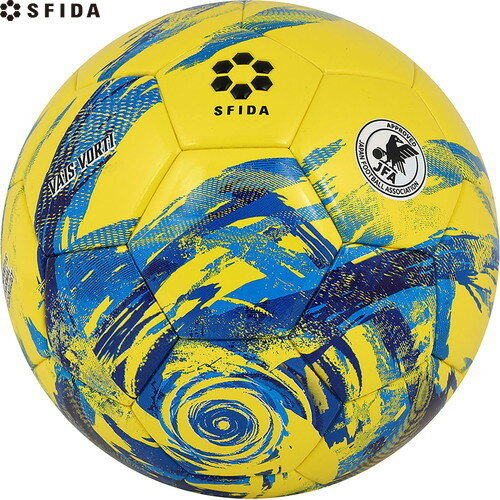 ■送料無料■【sfida】スフィーダ SB25VV03-YELBLU VAIS VORTI JR 4号球[YEL/BLU][ジュニア/キッズ/子供/..