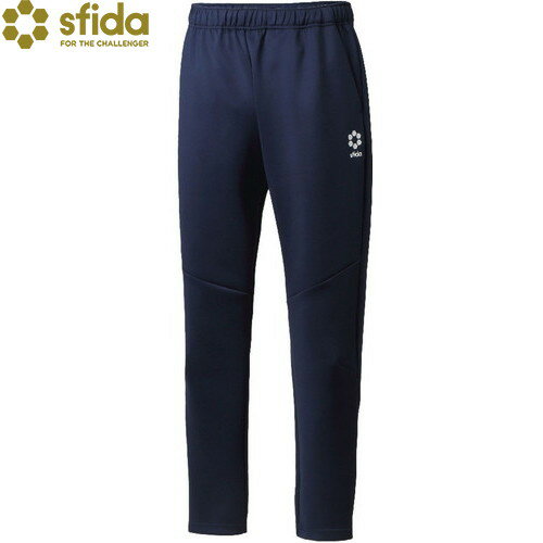 ■送料無料■【sfida】スフィーダ SA22830JR-NAVY ストレッチスリムニットパンツJR[ネイビー][サッカー/フットサル/トレーニングウェア/ウエア/長ズボン/ロングパンツ/ジャージ/保温性/部活/クラブ/ジュニアサイズ]【RCP】