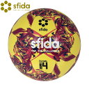 フットサル ■送料無料■【sfida】スフィーダ SB23IR02-YEL 【フットサルボール】【JFA検定球】INFINITO RIMBA[イエロー][男女兼用/ユニセックス/サッカー/フットサル/ボール4号球/デザインボール/プレゼント]【RCP】