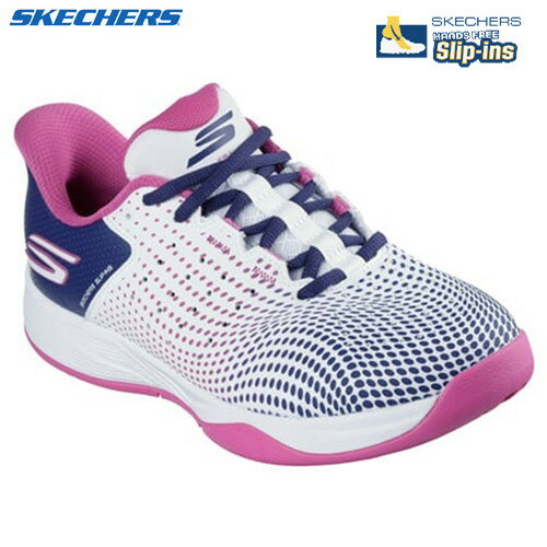 ★在庫あり即納★■送料無料■【SKECHERS】スケッチャーズ 172101C-WNVP VIPER COURT RELOAD [WNVP][ピックルボールシューズ スリップインズ シューレース レディース 女性 ヴァイパーコート リロード スニーカー]【RCP】