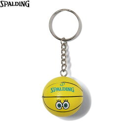 ▼SPALDING▼スポルディング 11-009SB スポンジボブ×スポルディング キーチェーン[バスケットボール/アクセサリー/キーホルダー/キャラクター/かわいい/プレゼント/贈り物]【RCP】