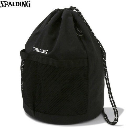 ▼SPALDING▼スポルディング 50-023BK キンチャクボールショルダー[ブラック][バスケットボール/巾着袋/..