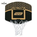 ▼SPALDING▼スポルディング 79-014J マイクロミニバックボード[ゴールドハイライト][バスケットボール/バスケ/ミニバス/おもちゃ/トイ/壁掛け/ボール/ゴール板/セット/インテリア]【RCP】