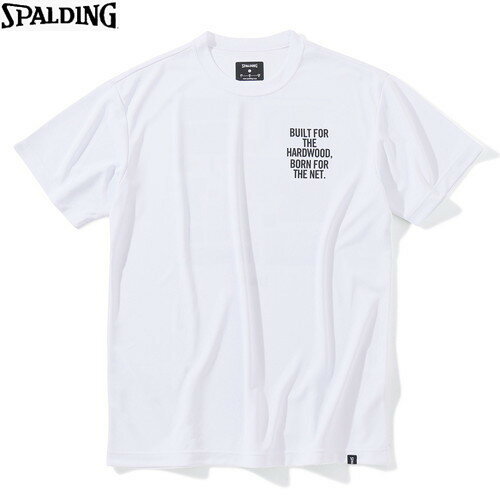 ■送料無料■▼SPALDING▼スポルディング SMT23012-WH Tシャツ デジタルコラージュバックプリント