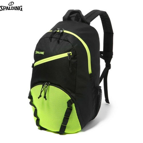 ■送料無料■【SPALDING】スポルディング 42-014LG ハーフデイ ブリーズ[ブラック×ライムグリーン][バス..