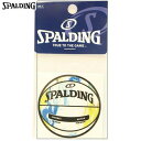 ▼SPALDING▼スポルディング 14-001ML ボールステッカー(マーブルマルチ)(2枚入り) バスケットボール/バスケ/アクセサリー/小物/グッズ/シール/2枚組/ステッカー/かわいい/大会景品/プレゼント 【RCP】