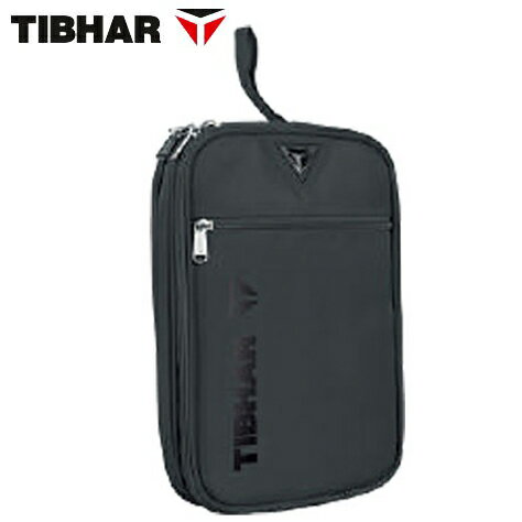 ★在庫あり即納★■送料無料■◆TIBHAR◆ティバー [品番:TJA4] MACAO ダブルラケットケース [ブラック]【卓球用品】卓球/ラケットケース【RCP】