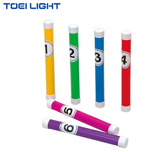 【TOEI LIGHT】トーエイライト B5350 水中スティック(6色1組)[水中運動/プール授業...