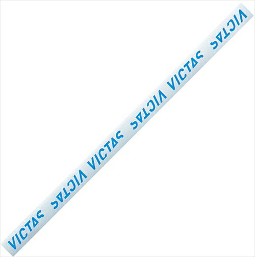 ★在庫あり即納★【TSP】VICTAS/ヴィクタス 044155-0543 サイドテープ LOGO [シルバー/ブルー 10mm] ガー..