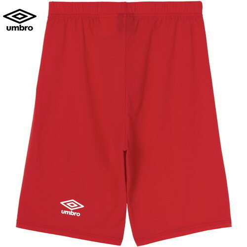 【UMBRO】アンブロ UAS9302PB-RD00 ストレッチインナースパッツ[レッド][メンズ/サッカー/フットサル/フットボール/インナー/ストレッチ]【RCP】