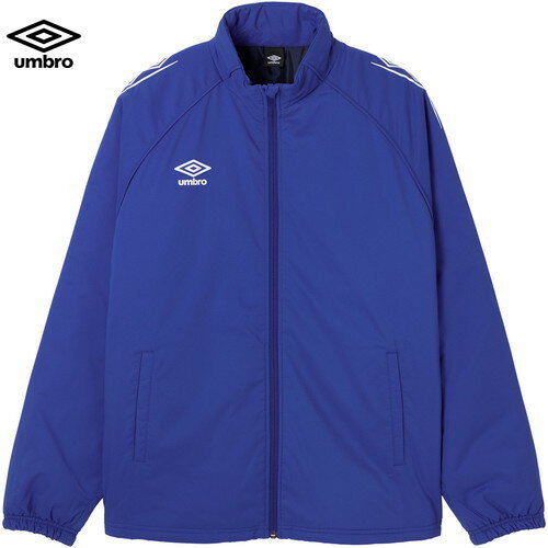 ■送料無料■【UMBRO】アンブロ UF5FWB03MA-BL00 (中綿)インシュレーションジャケット[ブルー][メンズ/サッカー/フットサル/フットボール/長袖/トップス/起毛]【RCP】
