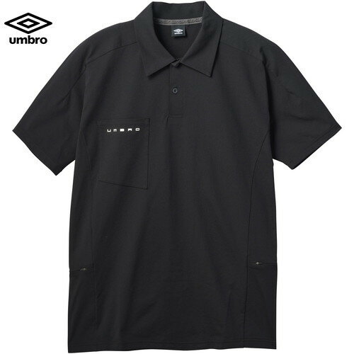 ■送料無料■【UMBRO】アンブロ UF5SHS70M-BK00 UMBRO COACHERS コーチャーズポロシャツ[ブラック][サッカー/フットサル/フットボール/シャツ/コーチ/トップス]【RCP】