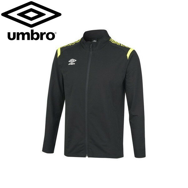 ■送料無料■【UMBRO】アンブロ UAS2350J-BKYL サッカー ジュニア ウォームアップジャケット[ブラック/イ..